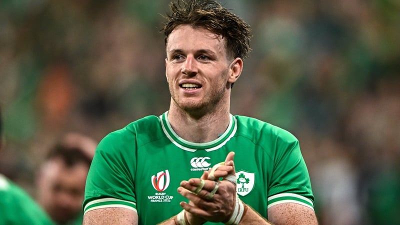 Ryan Baird has 20 Ireland caps