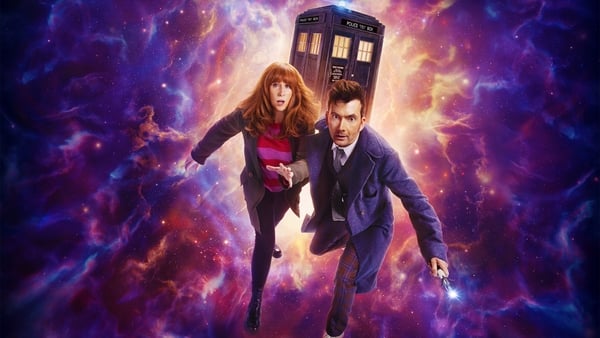 The Doctor (David Tennant) and Donna Noble (Catherine Tate) during a new trailer for the 60th anniversary specials of Doctor Who. Photo: BBC