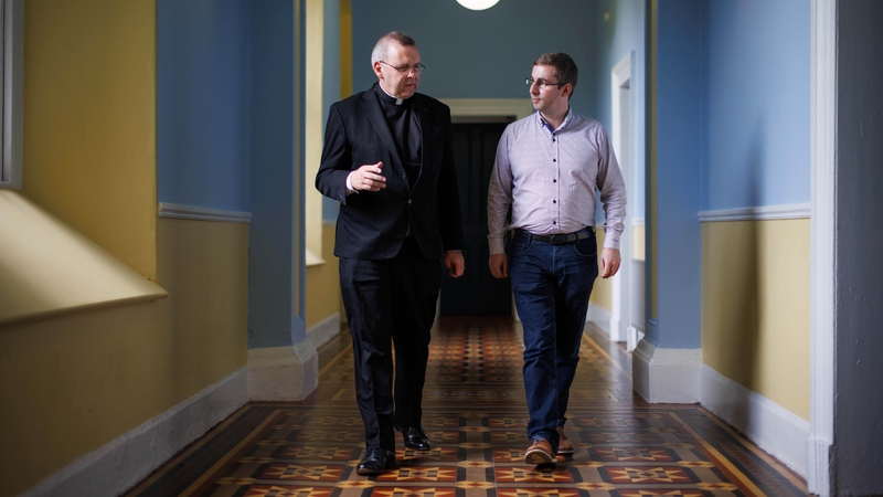 Fr Ignatius McCormack and Mark Nestor have encouraged men to consider the priesthood