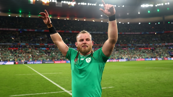 Finlay Bealham won his 34th cap against South Africa on Saturday