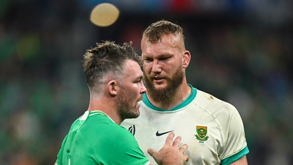 RG Snyman and Peter O'Mahony (L)