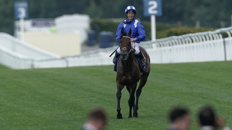 Jim Crowley after riding Hukum to victory at The King George VI And Queen Elizabeth Qipco Stakes at Ascot this summer