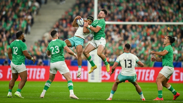 Kurt-Lee Arendse (with ball) is out for South Africa's first game against Ireland in July