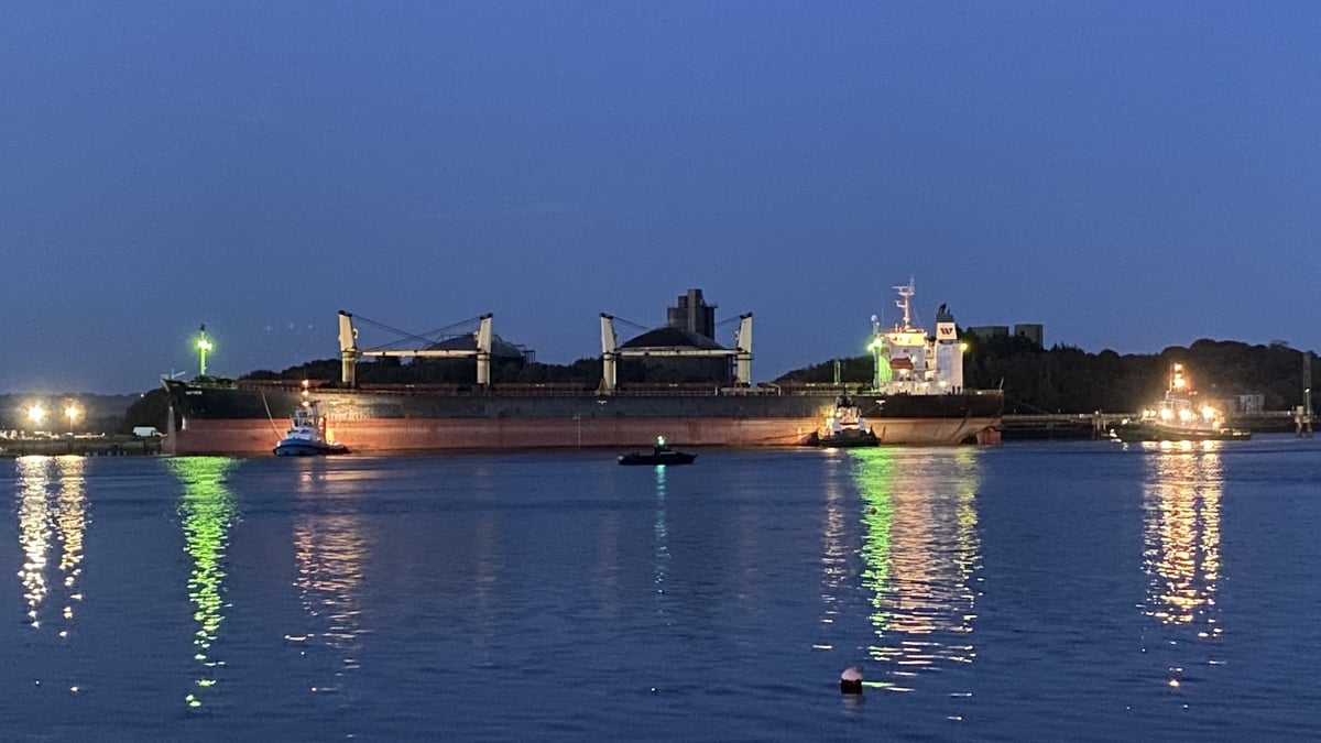 Chaplains offering support to sailors arriving into the Port of Cork