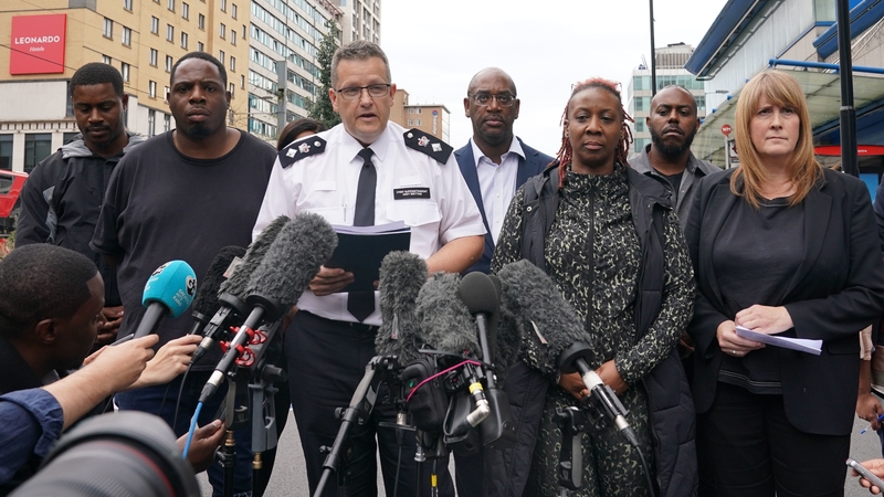 Chief Superintendent Andy Brittain of the Metropolitan Police offered his support to the girl's family