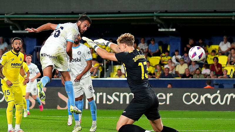 Eric Garcia headed Girona to the top of LaLiga