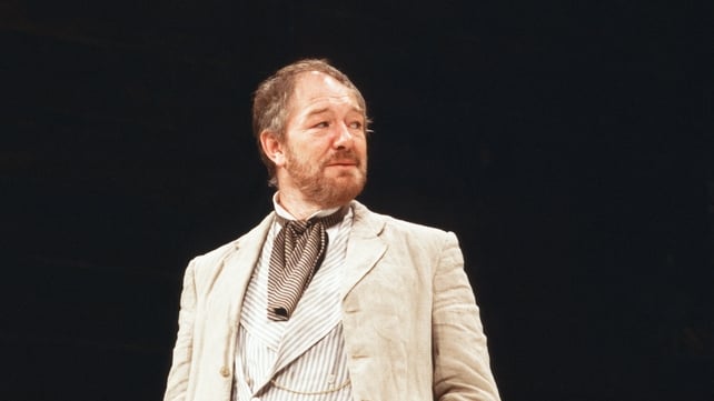 Michael Gambon playing the part of Vanya in the play Uncle Vanya by Chekhov at the Vaudeville Theatre, London on 18 May 1988
