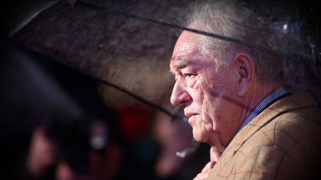 Michael Gambon attends Dad's Army premiere on 26 January, 2016 in London