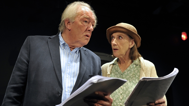 Michael Gambon and Eileen Atkins in Samuel Beckett's All That Fall in London, 10 October 2012