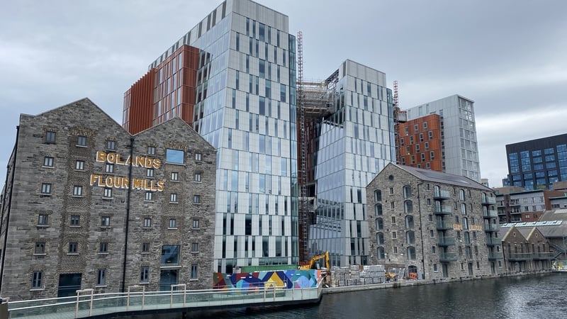 The historic Flour Mills building at the Bolands Mills complex has been restored and adapted into a dedicated collaboration space for Google