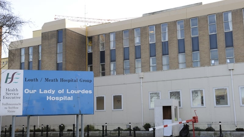 The man was initially taken to Our Lady of Lourdes Hospital in Drogheda