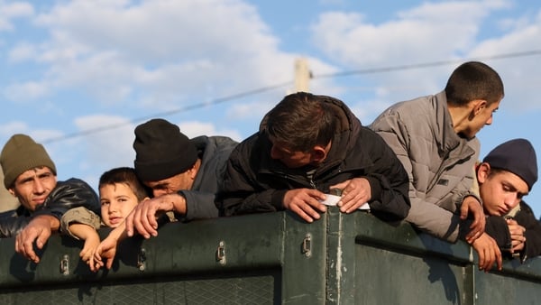 Armenia said more than 70,000 of Nagorno-Karabakh's 120,000-strong population have fled the region