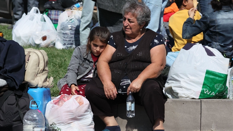 The exodus comes after the Armenian enclave, estimated before to have a population of 120,000, saw its decades-long fight against Azerbaijani rule end in sudden defeat