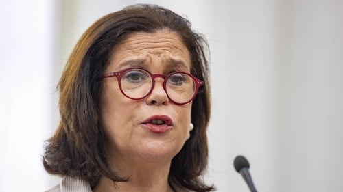 Sinn Féin leader Mary Lou McDonald