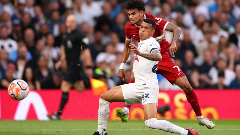 Luis Diaz scores a goal, incorrectly ruled offside