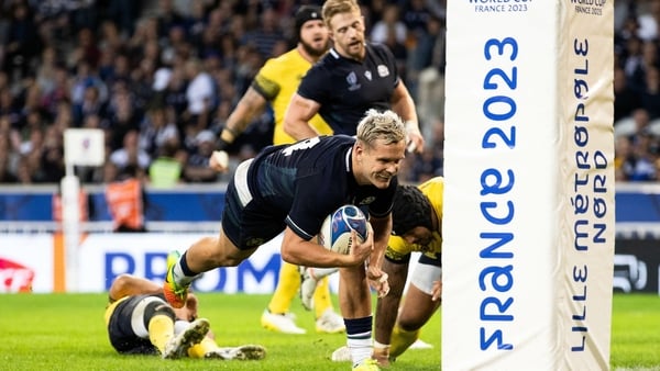 Darcy Graham scored four tries for Scotland