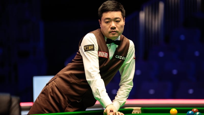 Ding Junhui was late for his scheduled start time and so forfeited the first frame