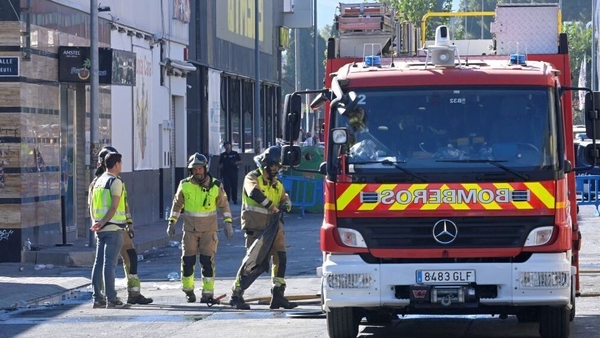 The fire inside a nightclub in Murcia, which broke out early Sunday, killed 13 people