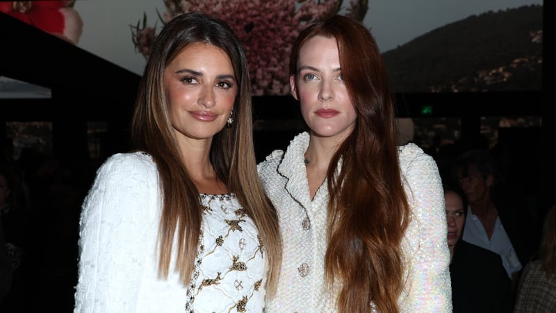 Penelope Cruz and Riley Keogh. Getty Images