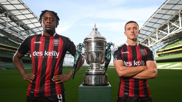 Jonathan Afolabi and Keith Buckley are aiming to take Bohs back to the FAI Cup final