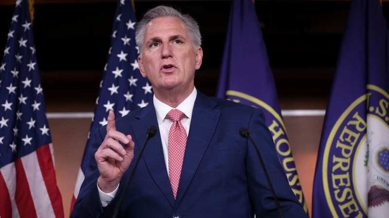 Kevin McCarthy became the first speaker in he history of the US House of Representatives to be ousted from the position (File Photo)