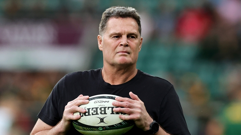 Rassie Erasmus has been having fun on social media during the World Cup
