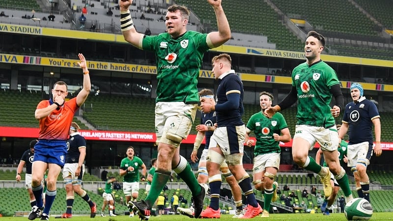 Ireland face Scotland