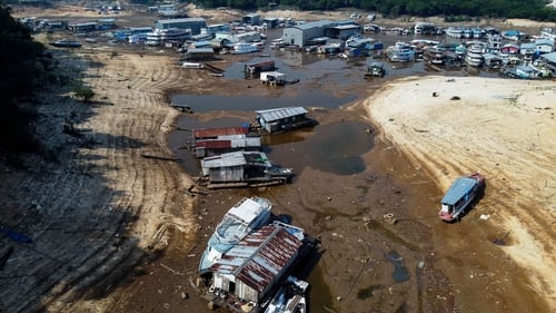 Record levels of greenhouse gases will fuel global temperature increases into the future, the report found (file image)