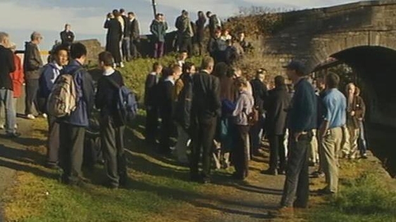 Mathematicians at Broombridge, Cabra (2003)