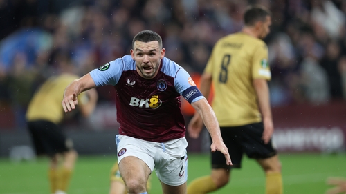John McGinn scored in the fourth minute of stoppage time