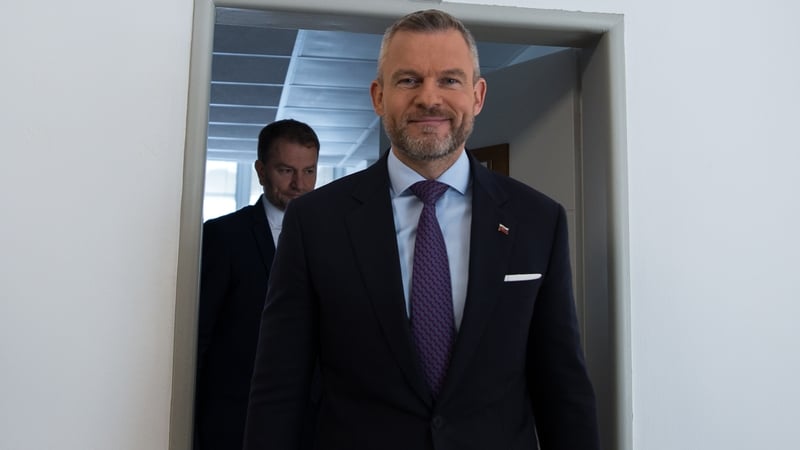 Peter Pellegrini, leader of social democrats HLAS, is key to deciding the shape of Slovakia's next coalition government
