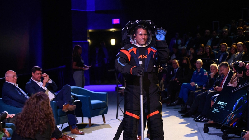 The Axiom Space Artemis III Lunar Spacesuit
