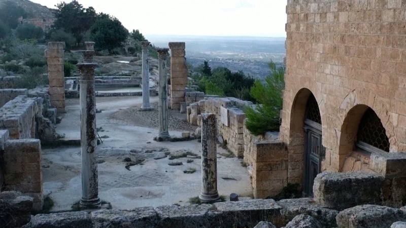 The flood waters last month washed clear a previously unknown Roman drainage system in the ancient city