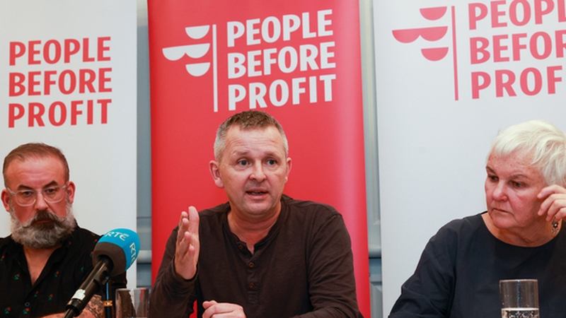 Richard Boyd Barrett said that People Before Profit's budget was the most responsible budget, compared to those put forward by other parties (Pic: RollingNews.ie)