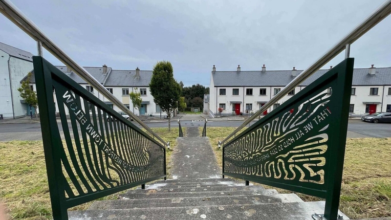 The railings at Tubber Hill housing development in Westport