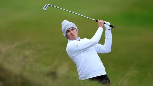 Matt Fitzpatrick leads by a stroke