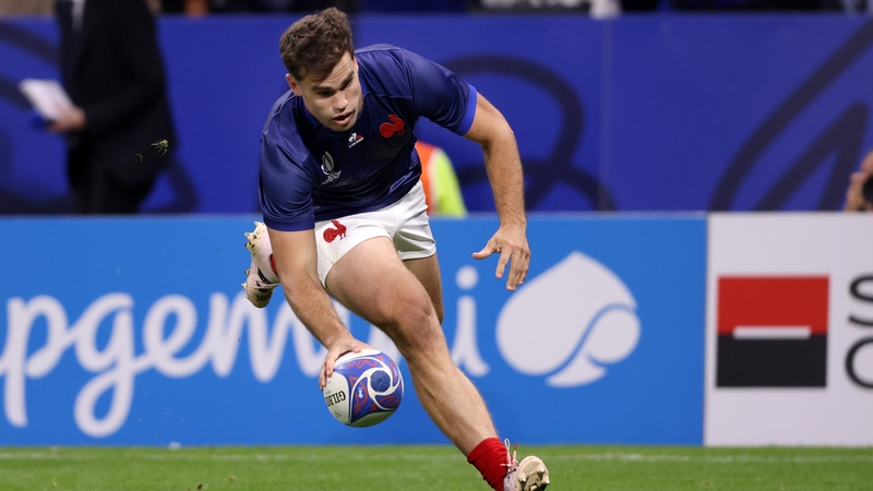 Damian Penaud misses the opening game of the Six Nations