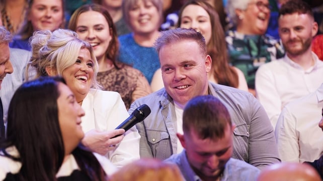 Country music fans Michelle and Ricky