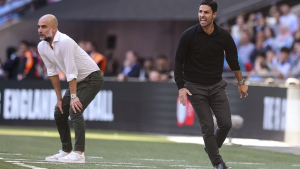 Guardiola and Arteta have history