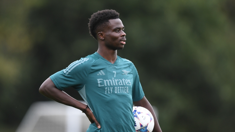 Arsenals Bukayo Saka will miss England's upcoming double-header.