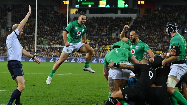 Lenihan sees last year's series win in New Zealand as a psychological boost for Ireland