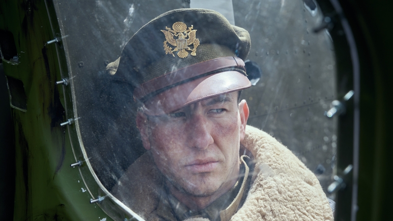 Barry Keoghan stars as Lieutenant Curtis Biddick in Masters Of The Air