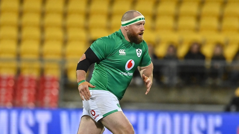 Michael Bent in action against the New Zealand Māori in 2022