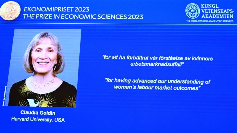 Claudia Goldin is only the third woman to be awarded the prestigious Nobel economics prize