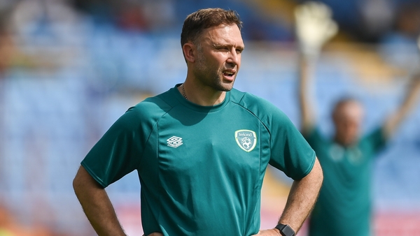 John Eustace had previously acted as Stephen Kenny's assistant