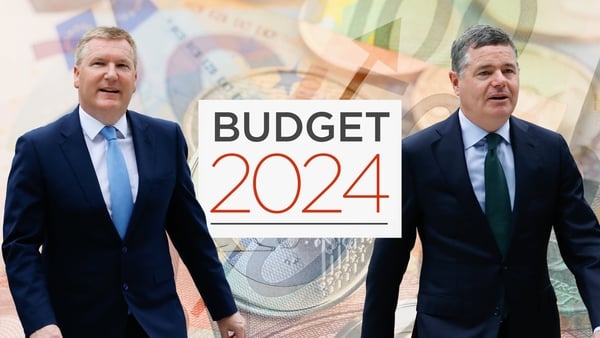 Michael McGrath (left) and Paschal Donohoe will deliver today's Budget