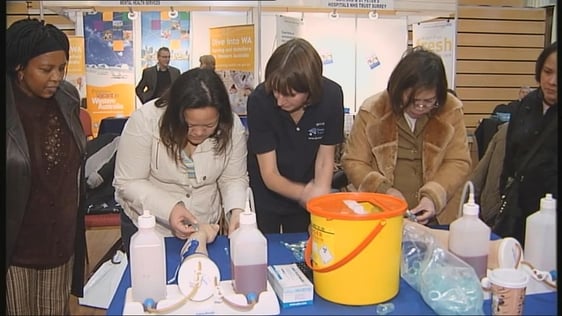 Nurses To Leave Ireland, 2008