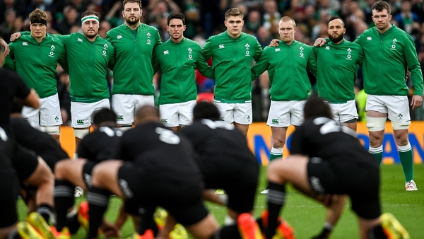 It's Ireland v New Zealand