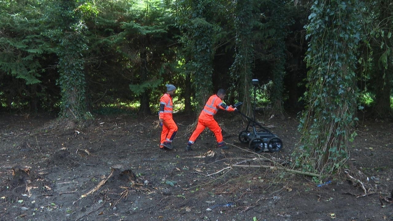 The survey is aimed at identifying whether any children had been buried outside the boundary of the designated cemetery