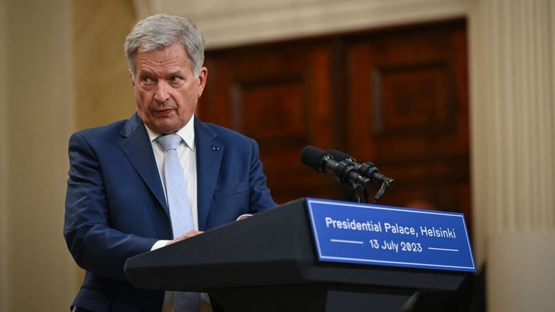 Finnish President Sauli Niinisto said the cause of the damage was not yet clear (File Image)